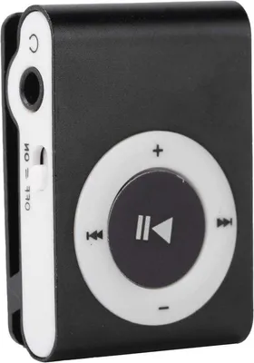 Zdjęcie produktu dla Małe odtwarzacze MP3 z klipsem, czarne