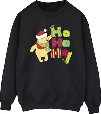 Produktbild von Disney - "Ho Ho Ho" Sweatshirt für Herren BI50881 (XL) (Schwarz)