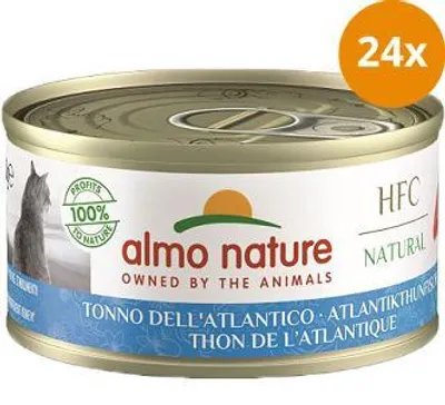 Produktbild von Almo Nature 5020H, Adult, jede Rasse, Thunfisch, 70 g, Ohne künstliche Farbstoffe