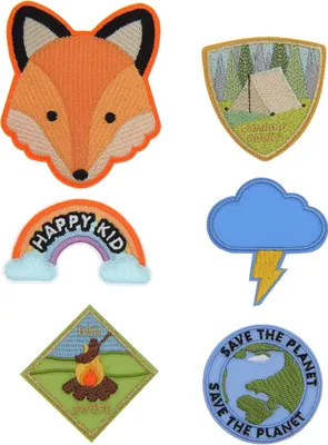 Immagine prodotto di 6 toppe adesive Scout Fox