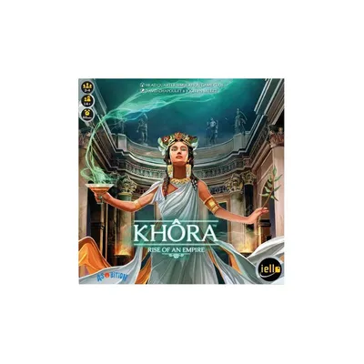 Imagen del producto de IELLO, Khôra, Juego de estrategia de la Antigüedad. Toma decisiones estratégicas en la antigua Grecia. Vive conflictos emocionantes y participa en el comercio. Para 2 a 4 jugadores, a partir de 14 años