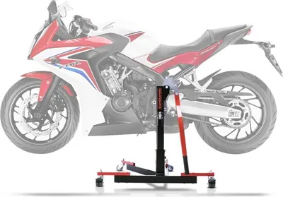 Zdjęcie produktu dla Stojak centralny CS Power Evo do Hondy CBR 650 F 14-18 czerwony