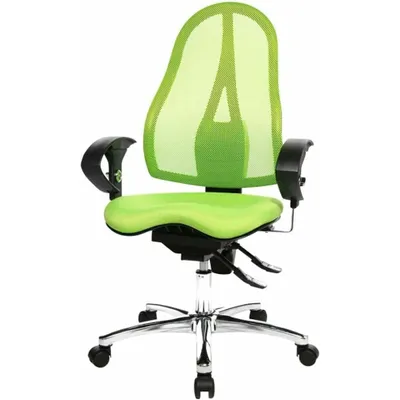 Produktbild von Topstar Bürostuhl Sitness® 15, ST19UG05 apfelgrün, chrom Stoff