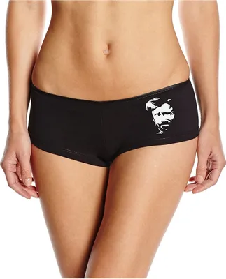 Produktbild von Touchlines Damen Panty Unterwäsche , Chuck Norris Schwarz, S