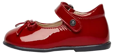 Produktbild von Naturino Ballerinas aus mit Riemchen, Dunkelrot 28