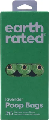Produktbild von Earth Rated 870856000703, Kunststoff, Grün, Lavendel, 315 Stück(e), Box