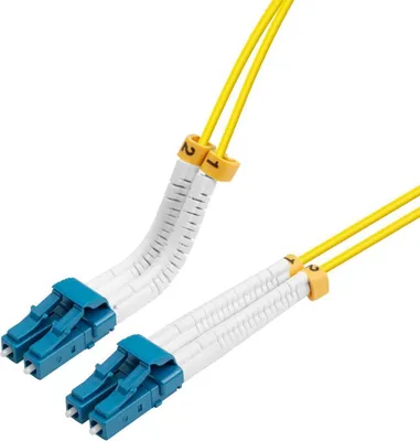 Immagine prodotto di Cavo in fibra ottica piegabile LC-LC monomodale 2 m Duplex OS2 LSZH, LVO231407-FLEX