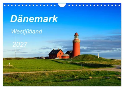 Produktbild von Dänemark Westjütland (Wandkalender 2027 DIN A4 quer), CALVENDO Monatskalender