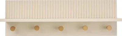 Zdjęcie produktu dla Garderobenleiste >Rocca< in Beige, MDF - 50x16x12cm (BxHxT)