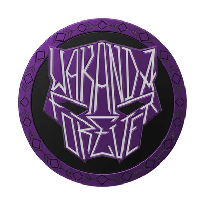 Immagine prodotto di PopSockets PopGrip con licenza Enamel Wakanda Forever