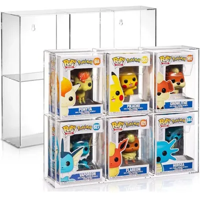 Produktbild von Evoretro Acryl Display Case für 6 Funko Pops