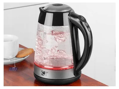 Obrázek produktu pro Rychlovarná Konvice 2200W Lafe 1,7L Regulace Teploty 40-100°C, Filtr