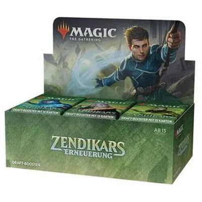 Produktbild von WOTCC75381000 - MtG: Zendikars Erneuerung Draft-Booster (36er-Display) ab 13 Jahren (DE-Ausgabe)