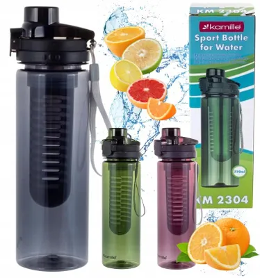 Produktbild von Kamille Trinkflasche 2304 mit Fruchteinsatz BPA-frei 770ml