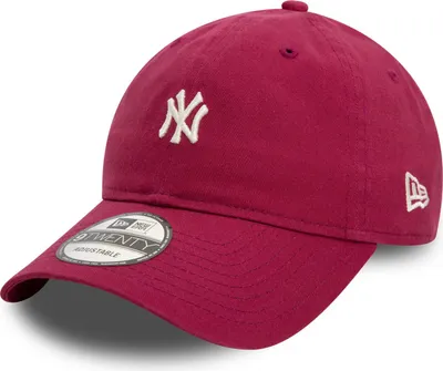 Produktbild von New Era New York Yankees Mini Washed 9TWENTY Kappe in Rot für Uni
