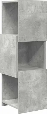 Produktbild von vidaXL Eckschrank Beton Grau 30,5x30x95cm Holzwerkstoff