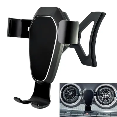 Produktbild von Handyhalterung für Auto, Lüftungsgittermontage - 360° schwenkbar - Universal - Schwarz