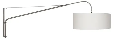 Produktbild von Wandleuchte - stahl - Elegant Classy - metall textil - stehlampe - E27 - 9328ST - Steinhauer