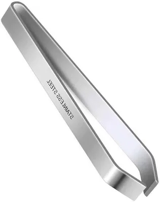 Productafbeelding van Onkruidtang - Graanpincet Vis - Verwijderen Graten - Precisiepunt - 12 cm - Zilver