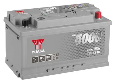 Produktbild von Yuasa 12v 85ah/800a Ybx5000 Silver Performance Smf Autobatterie    One Size