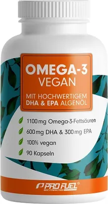Produktbild von ProFuel Omega 3 - 90 Algenöl-Kapseln