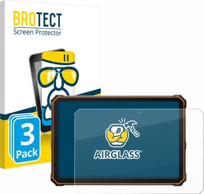 Produktbild von 3x BROTECT Schutzglas für Blackview Active 10 Pro 10.95" Schutzfolie Panzer Folie Glas Display Schutz klar