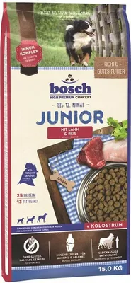 Obrázek produktu pro Bosch Junior Lamm & Reis - 15 Kg