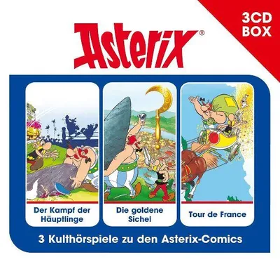 Produktbild von Asterix - 3 CD Hörspielbox Vol.2
