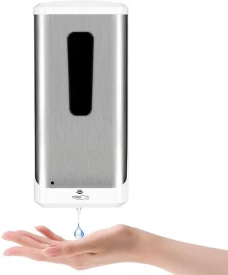 Produktbild von Famanu Automatische Seifenspender - Edelstahl, 1000 ml