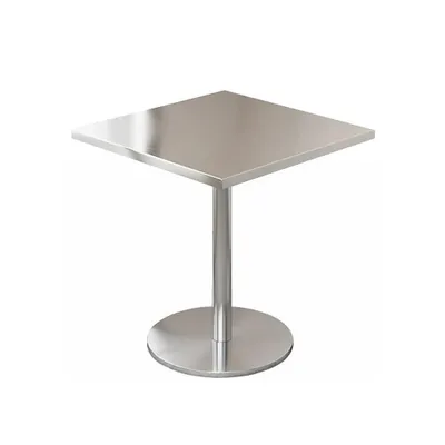 Produktbild von Gastronomiemöbel Bar Cafe Edelstahl Gastronomietisch Kleiner Rundtisch Esstisch Bistrotisch 60x60x75cm【BXG-HF60】