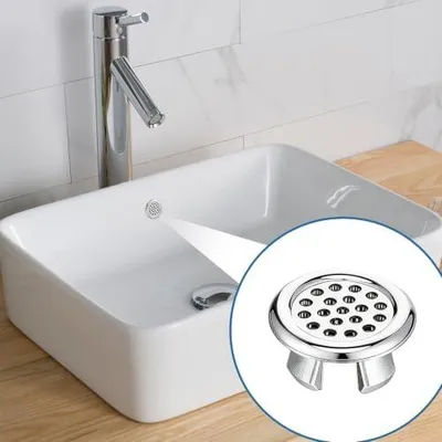 Produktbild von 4er Set Überlaufabdeckungen für Waschbecken