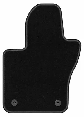 Produktbild von Fahrermatte Automatte Velours Schwarz für Jeep Renegade 2014-2019
