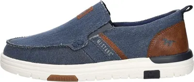 Produktbild von Mustang Sneakers Laag  Sportief - Blauw - Maat 42