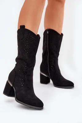 Produktbild von Damenstiefel S.BARSKI HY51-238 SCHWARZ Größe: 39