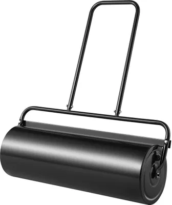 Obrázek produktu pro Ruční zahradní válec 990x300x1120mm - Válec na trávník 61L s přívodem vody - Polní válec - Rukojeť ve tvaru U - Ideální pro zahrady, farmy a parky