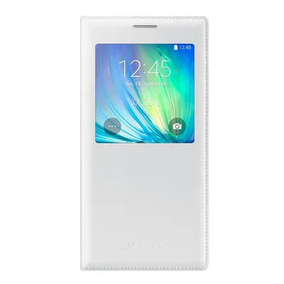 Image de Samsung S View Cover EF-CA700B Blanc pour Galaxy A7