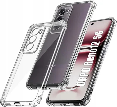 Immagine prodotto di Custodia per Oppo Reno 12 5G CUSTODIA TRASPARENTE ANTIURTO