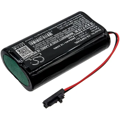 Image de TECHTEK Batterie compatible avec [ComSonics] 101610-DF, QAM Sniffer remplace 101606-001