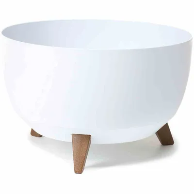 Produktbild von SIENA GARDEN Pflanzgefäß OSLO weiß 40 cm Ø 40x25 cm M82583