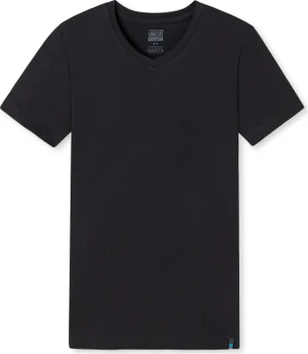 Produktbild von Schiesser Herren T-shirt V-Ausschnitt Gr. 8  weiss