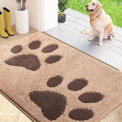Zdjęcie produktu dla Wycieraczka do drzwi 80X120 cm mikrofibra antypoślizgowa