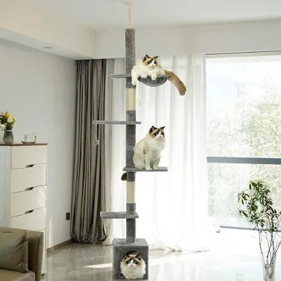 Produktbild von Famanu Krabpaal Deluxe - Weiches und stabiles Kletterparadies für Katzen