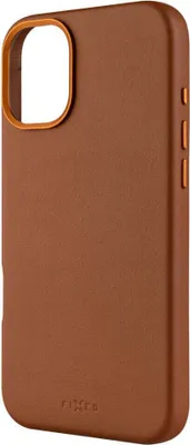 Zdjęcie produktu dla Etui na telefon iPhone 16 Plus, Fixed MagLeather z MagSafe, brązowe