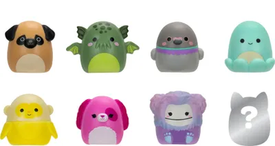Image de Mini Figury Squishmallows Squish-a-longs Zestaw 8 Sztuk 2,5 cm