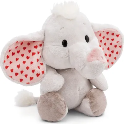 Produktbild von Nici 61485 Kuscheltier Love Elefant hellgrau 23cm schlenkernd