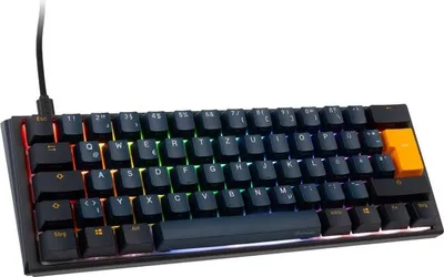 Produktbild von Ducky One 3 Pro Mini Nazca Line Gaming Tastatur, mechanisch, 8.000 Hz, Hot Swap, RGB