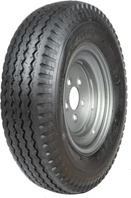 Produktbild von Reifensatz mit Schlauch für Wohnwagenanhänger 4.80/4.00-8 6PR 70M
