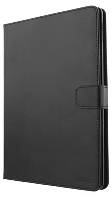 Image de Étui Deltaco avec fonction support pour iPad 10,2" 2021/2020/2019 - Noir