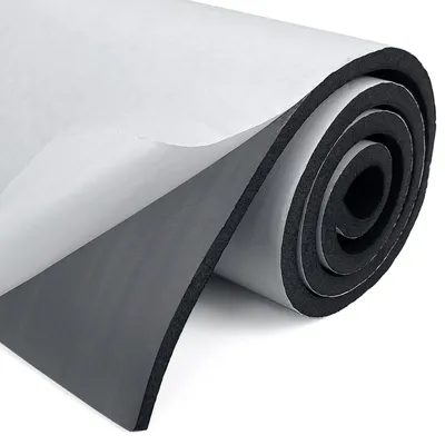 Immagine prodotto di Rotolo di schiuma in neoprene autoadesivo per l'isolamento acustico e l'assorbimento degli urti (300 mm x 6 mm)