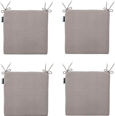 Produktbild von Madison - Sitzkissen Panama taupe - Ca. 40x40 cm - 4er-Set